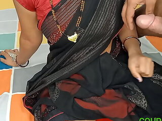 Indian milf mona Bhabhi massage with room service and fucked