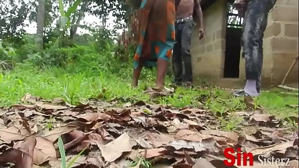 Two step Brothers Caught Fucking Two Local African Black With Vagina Farming In Public,